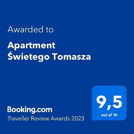 Apartment Swietego Tomasza Kraków Exteriör bild